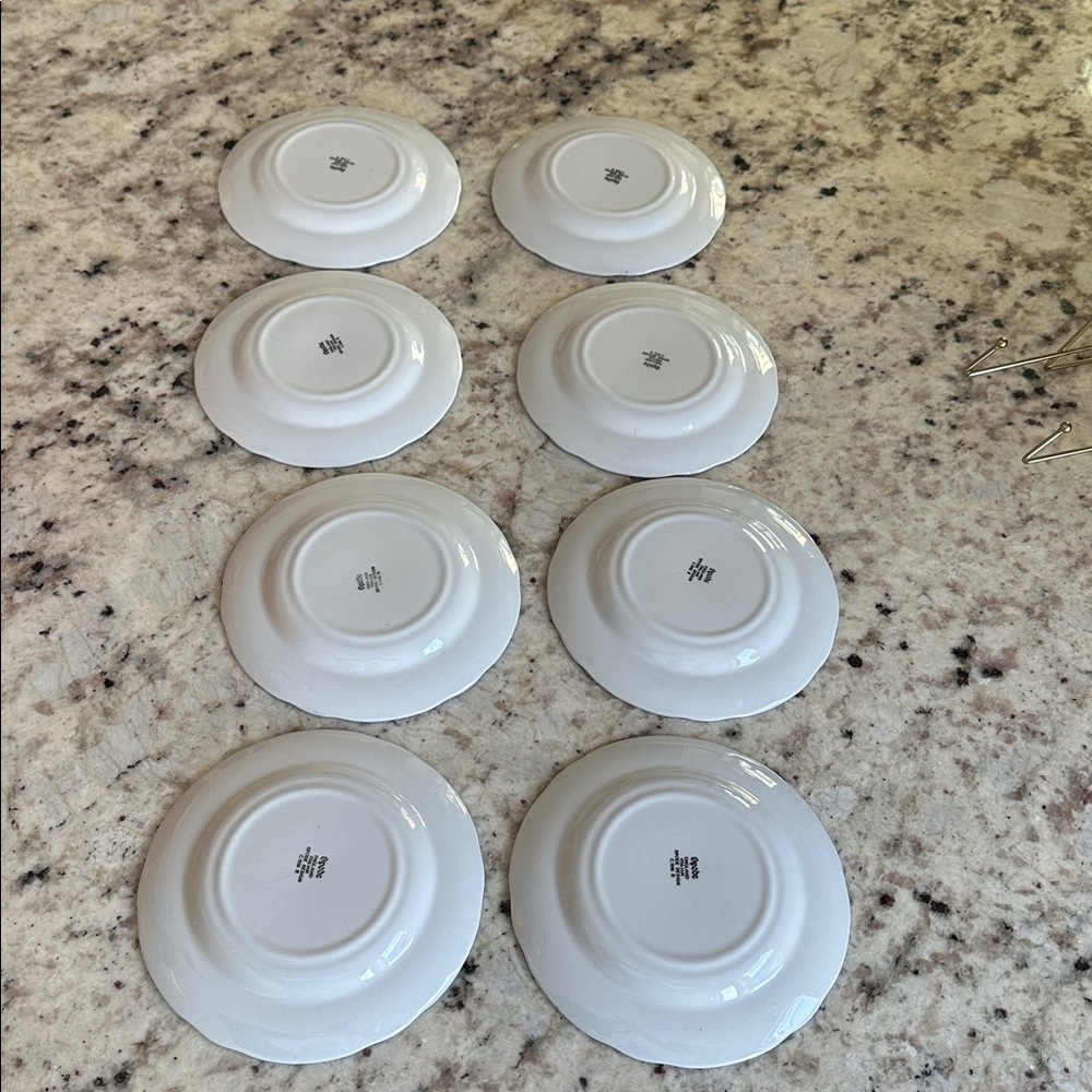 Spode Blue Italian Tea Plate Set of 8 - Picture 3 of 10